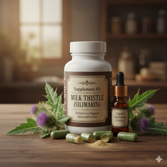 Milk thistle supplement